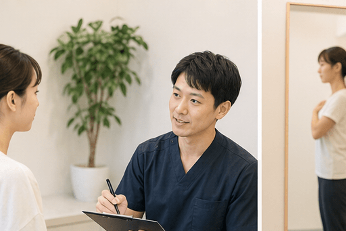 「本当にいい整体」とは何か｜業界経営者が考える定義を図解した本当にいい整体の見分け方の説明画像
