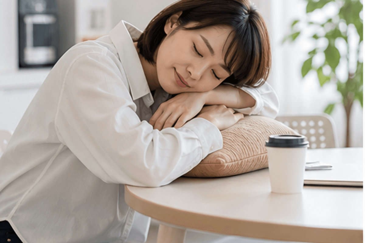 パワーナップとは｜世界的企業も導入する最強の昼寝法を図解した昼寝のメリット5つの説明画像