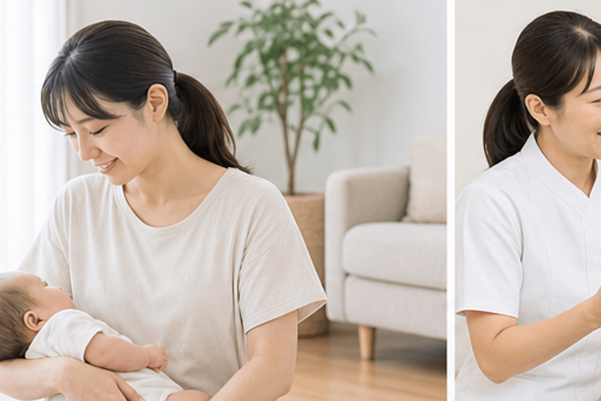 出産で身体に起きていること｜産後骨盤矯正を考える前に知っておきたい事実を図解した産後骨盤矯正は意味ある？柔道整復師がいつから・効果・料金・選び方を解説の説明画像