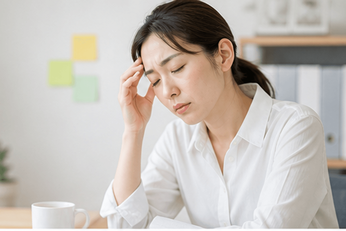 3種類の疲労｜あなたはどのタイプ？を図解した疲労の症状とはの説明画像