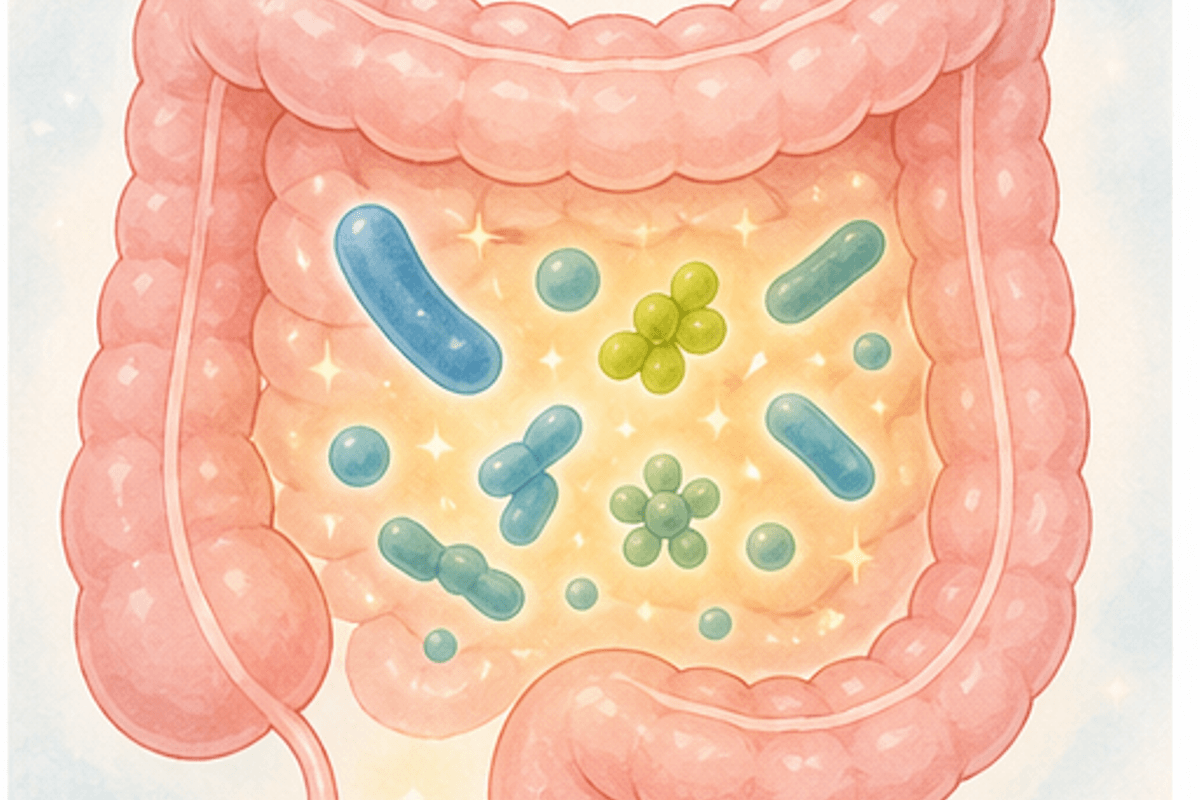 プロバイオティクスの10大効果を図解したプロバイオティクス食品の説明画像