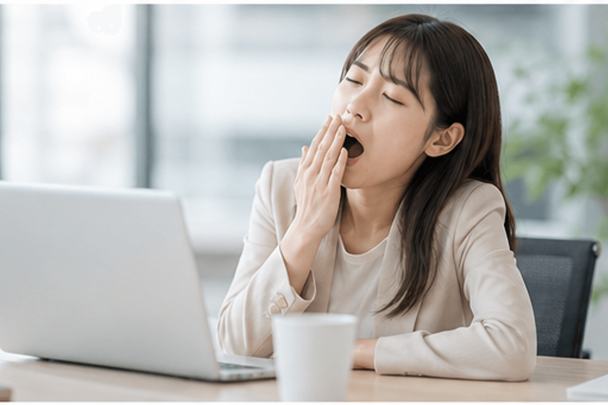 体に現れる疲労の症状15を図解した疲労の症状とはの説明画像
