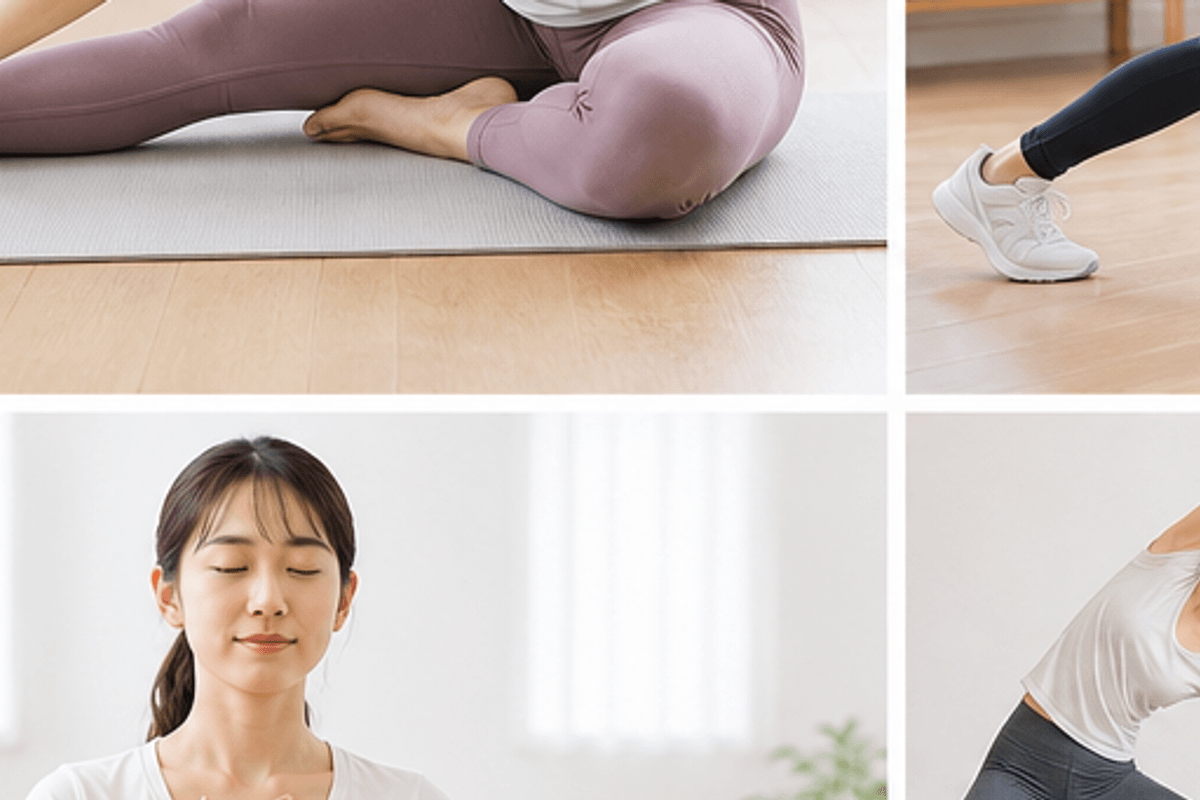 ストレッチングでやってはいけないNG行動と誤解を図解したストレッチングの基礎知識の説明画像