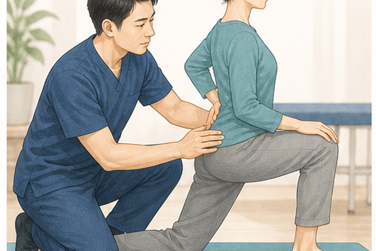 整形外科でできること、できないことを図解した腰痛は病院か整体かの説明画像