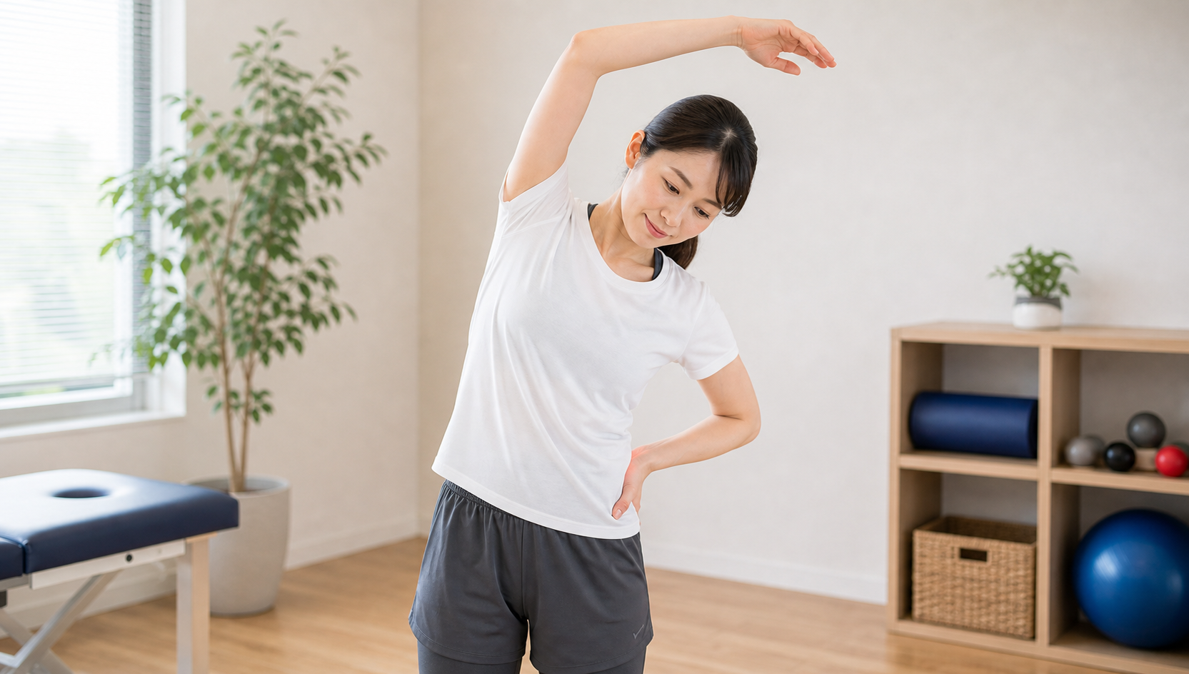 右腰の痛みが筋肉か内臓か見分けるイメージ