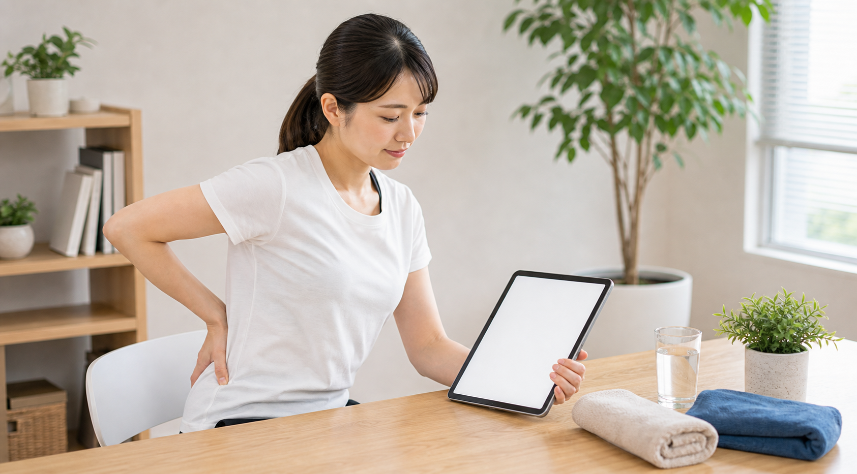 右腰の後ろの痛みについてよくある質問を確認するイメージ