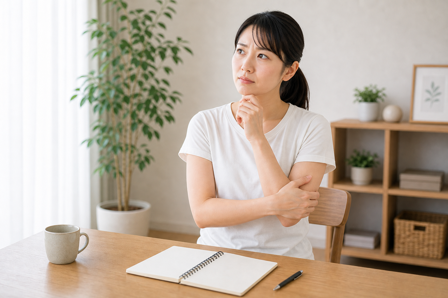 二の腕の痛みについてよくある質問を整理するイメージ