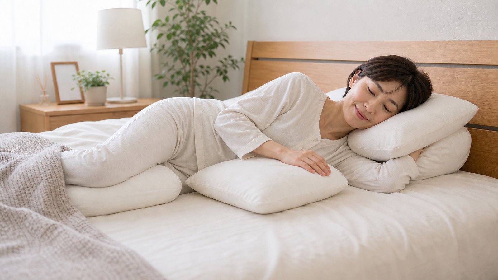 朝起きた時に腰が重い原因を考えるイメージ