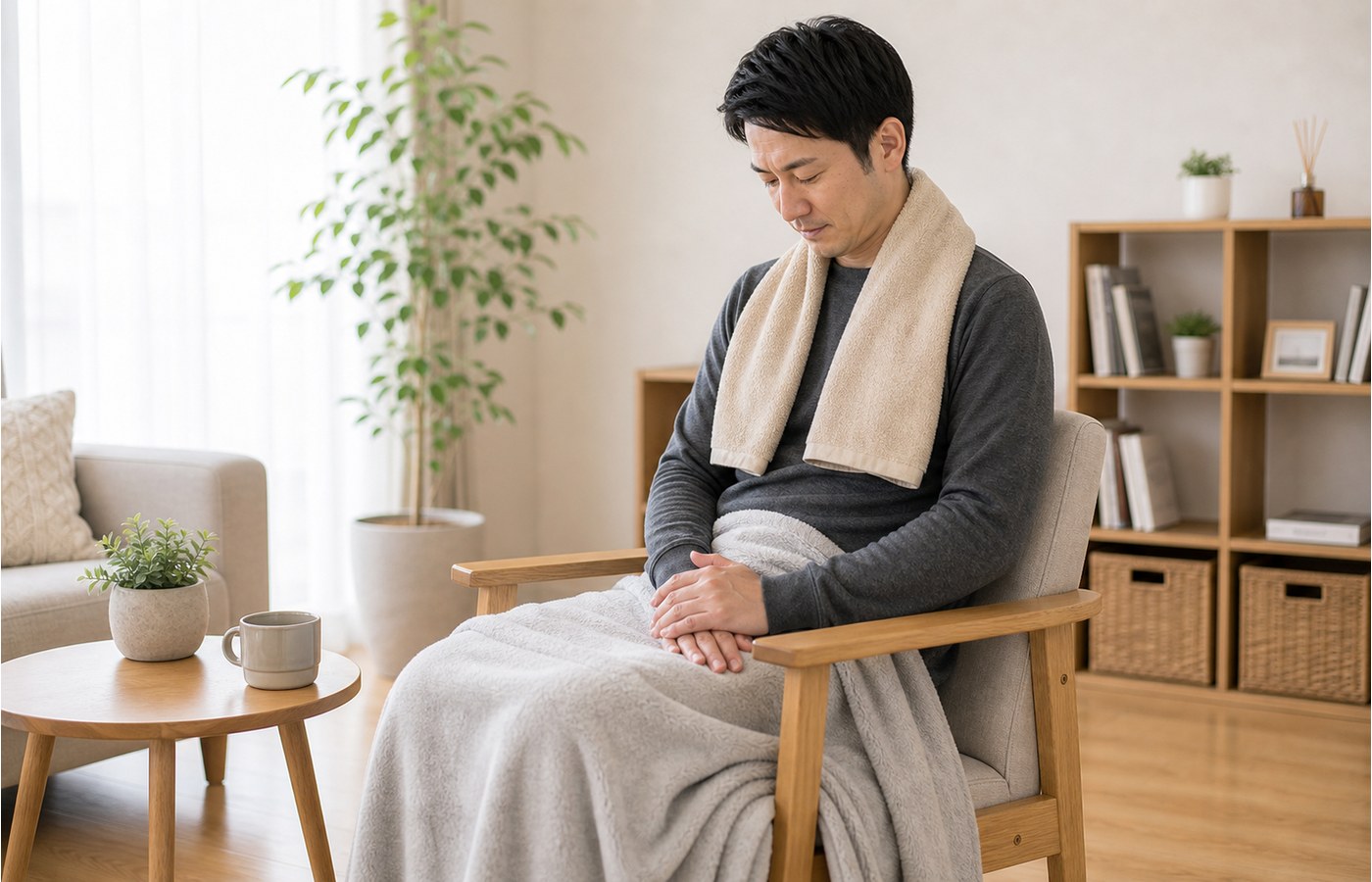 体を冷やさずめぐりを保つセルフケアイメージ
