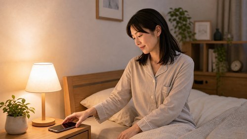 枕や寝る環境を見直すセルフケアイメージ