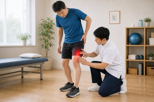 三郷中央で変形性膝関節症の相談先を考えるイメージ