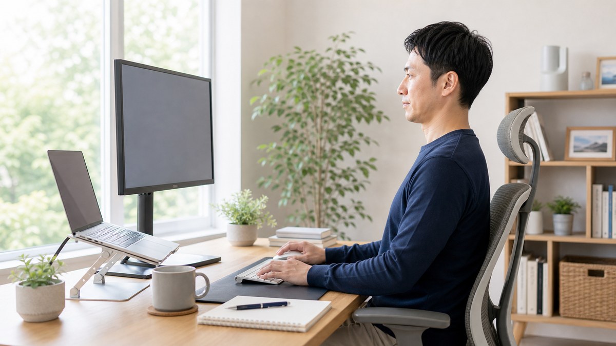 生活環境を整えて後頭神経痛と向き合うイメージ