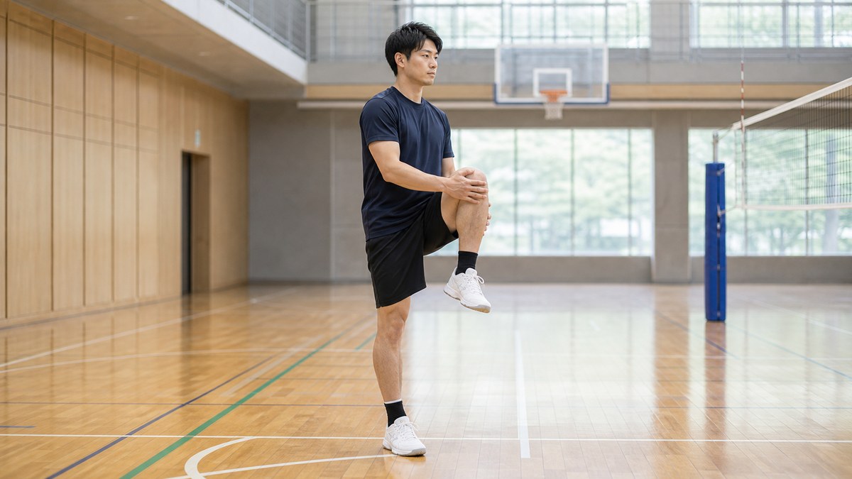 ウォームアップと段階的な復帰を大切にするイメージ