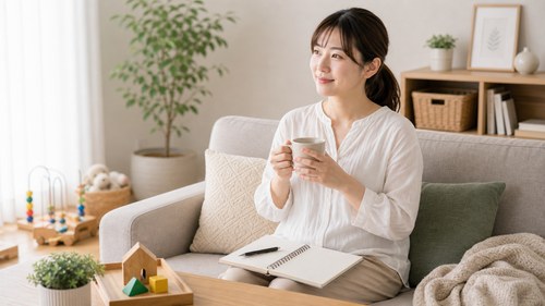 流山で子育てを頑張るママが自分の体を見つめ直す様子