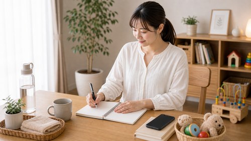無理なく続ける生活習慣を整えるママ