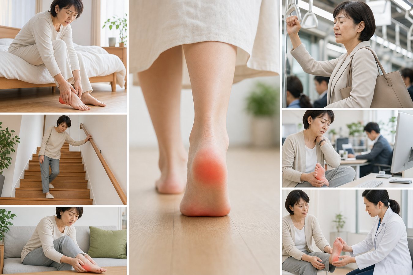 六町 足立区 かかとの痛みを放置した朝だけから一日中に広がるリスク