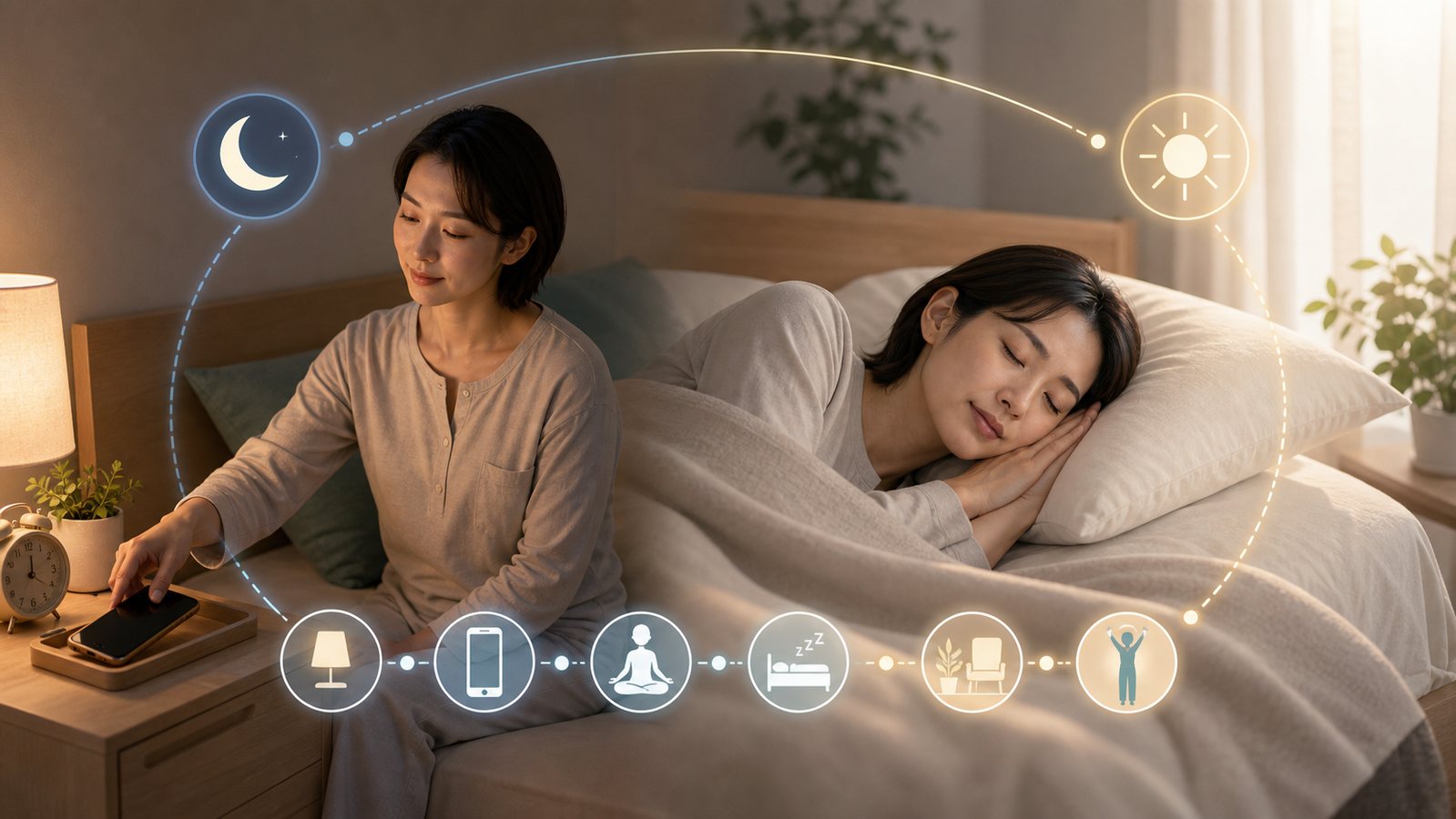 六町 足立区 めまいセルフケア 睡眠リズムを整える