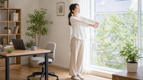 手根管症候群につながる手首や指の使いすぎのイメージ