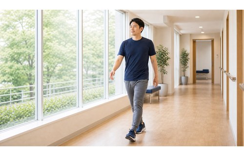 腰を気にせず動ける毎日を目指すイメージ