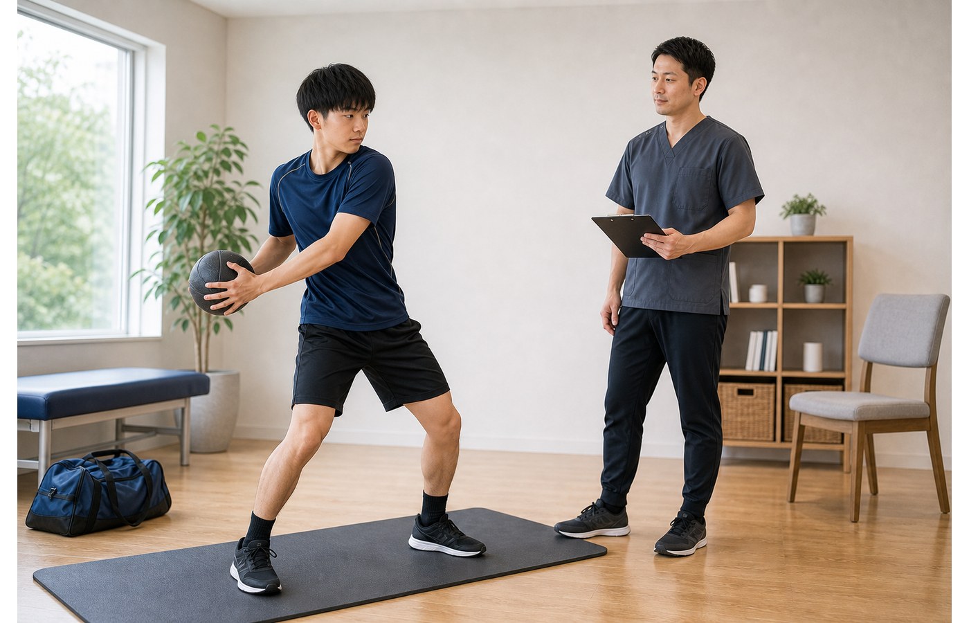 スポーツで腰を反らす動作が重なり腰椎分離症につながる背景