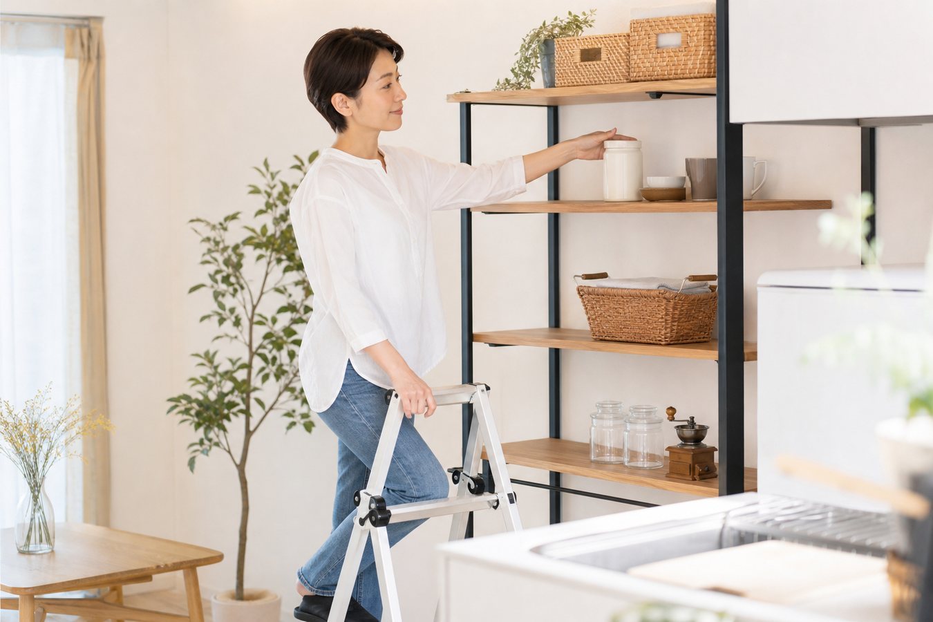 重い物を持つ動作で肩に無理をかけない注意